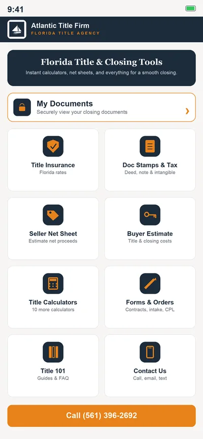 Atlantic Title Firm app