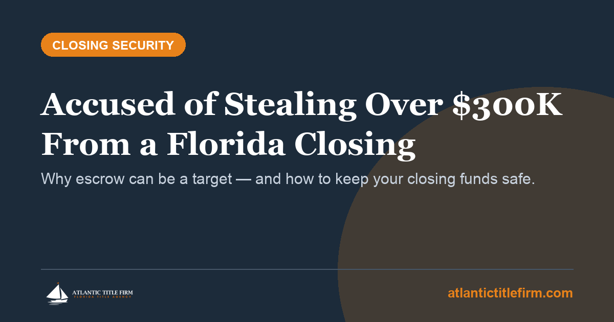 South Florida real estate broker accused of stealing over $300K from a client, arrested in Pembroke Pines