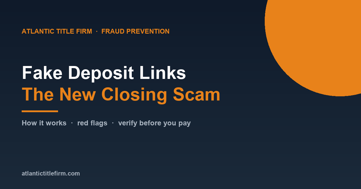 Fake Earnest Money Payment Links: The New Closing Scam